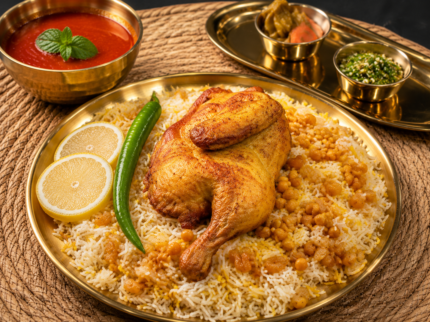 مجبوس دجاج | Machboos Chicken